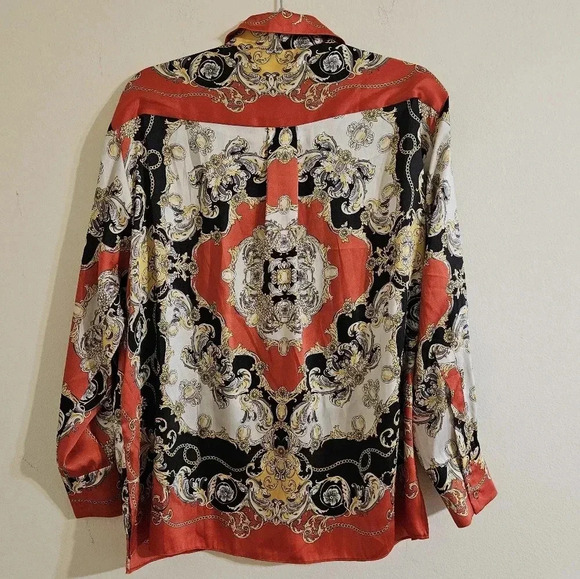 Zara Button Front Blouse - Picture 2 of 5